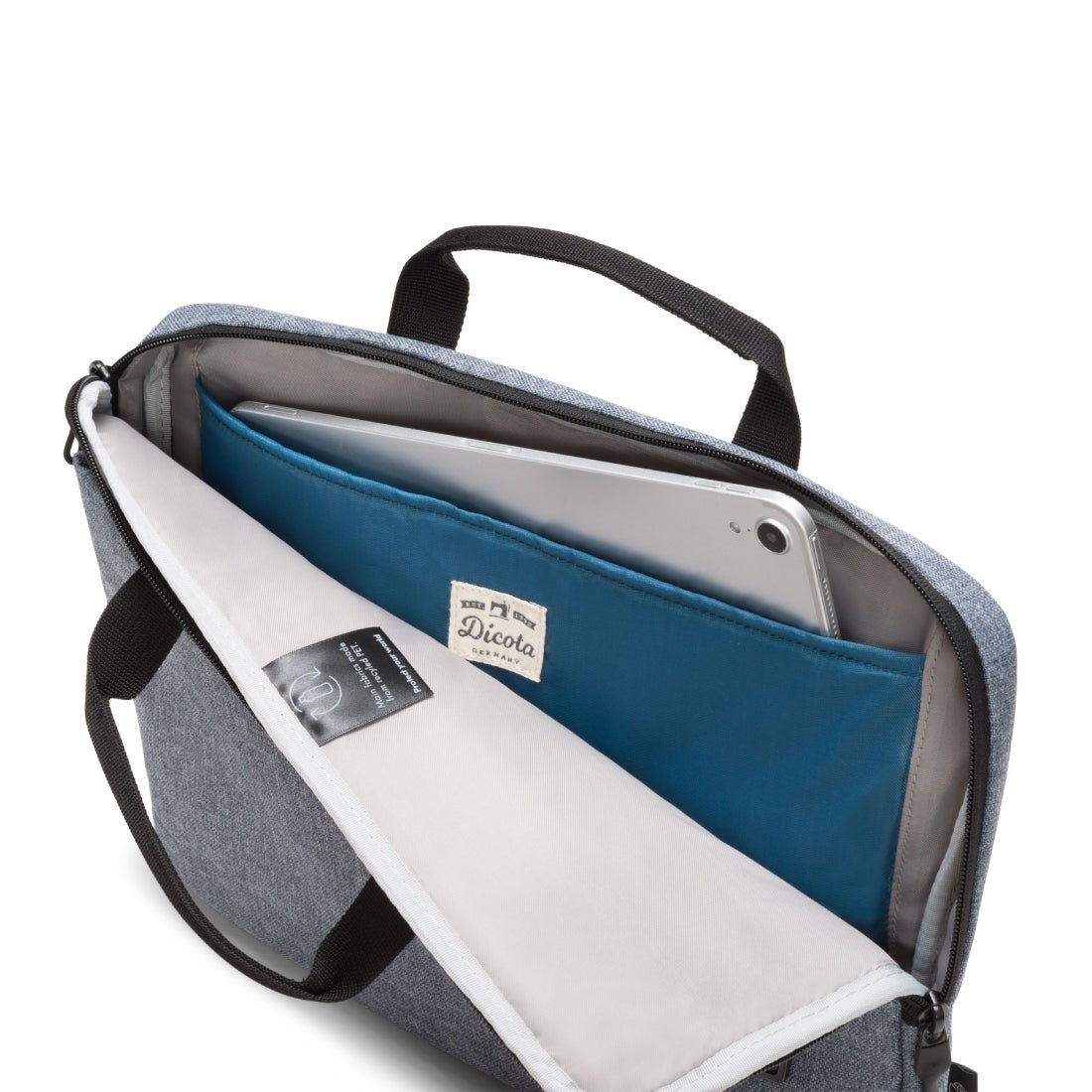 Dicota Motion Eco Slim Laptop Case 12 - 13.3” - Blue Denim - حقيبة لابتوب - Store 974 | ستور ٩٧٤