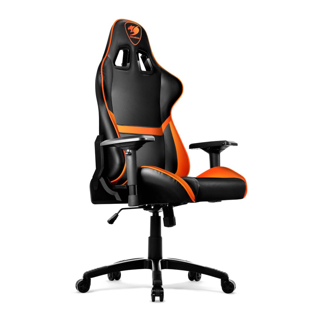 Cougar Armor Gaming Chair - Black/Orange - كرسي - Store 974 | ستور ٩٧٤