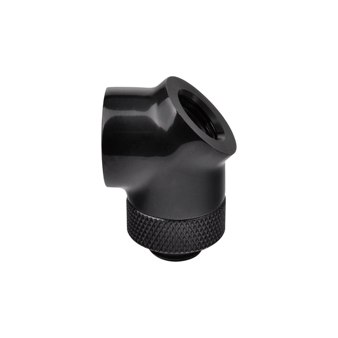 Thermaltake Pacific G1/4 45 درجة محول - أسود - و Woصlaat Thermaltake Pacific G1/4 45 درجة محول - أسود - و Woصlaat