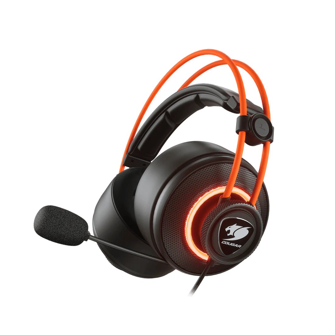 Cougar Immersa Pro Prix 7.1 Gaming Headset - Black/Orange - سماعة - Store 974 | ستور ٩٧٤
