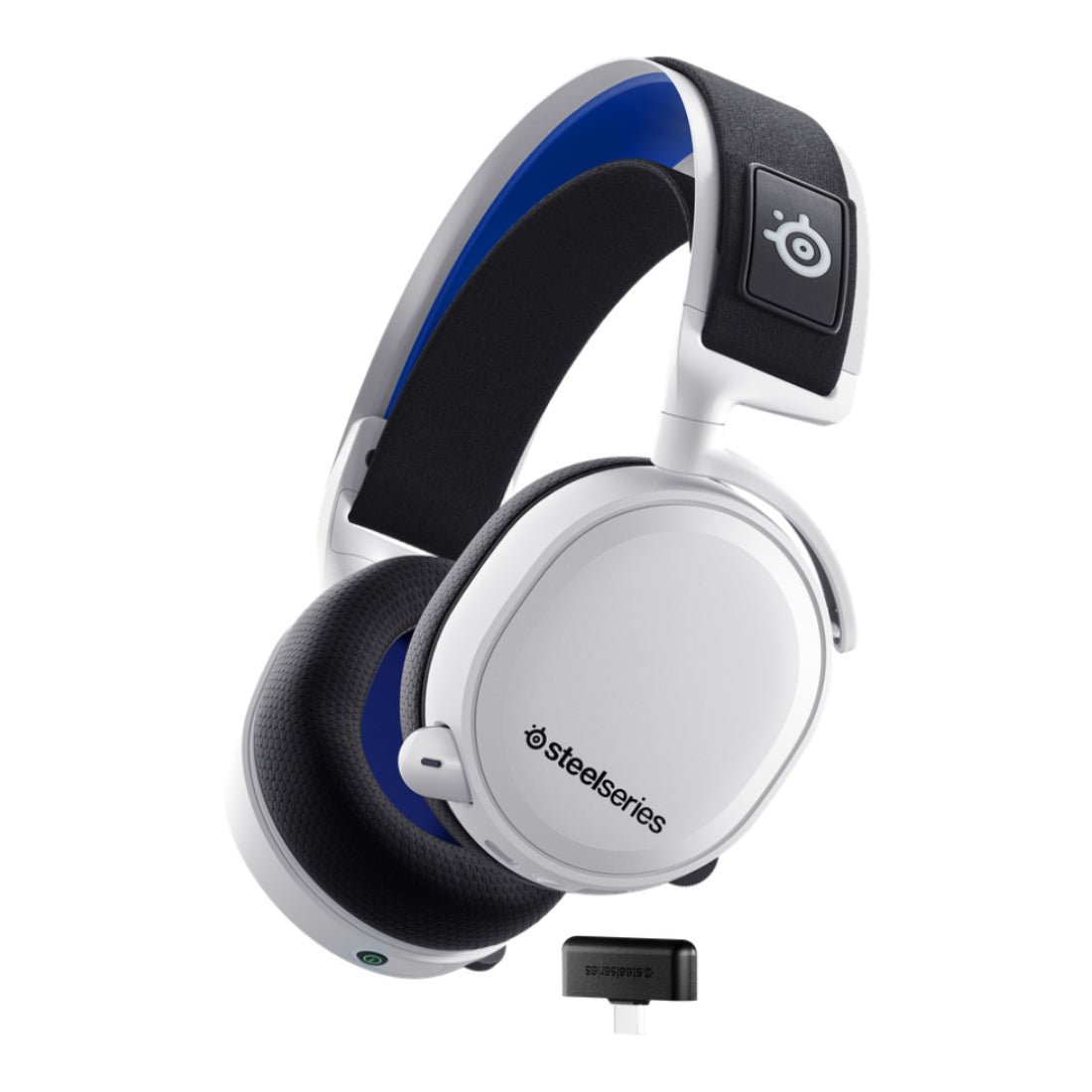 SteelSeries Arctis 7P+ Switch Wireless Gaming Headset - White - سماعة - Store 974 | ستور ٩٧٤