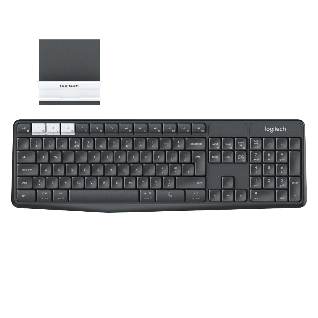Logitech K375S Wireless Multi-device Keyboard - لوحة مفاتيح Logitech K375S Wireless Multi-device Keyboard - لوحة مفاتيح