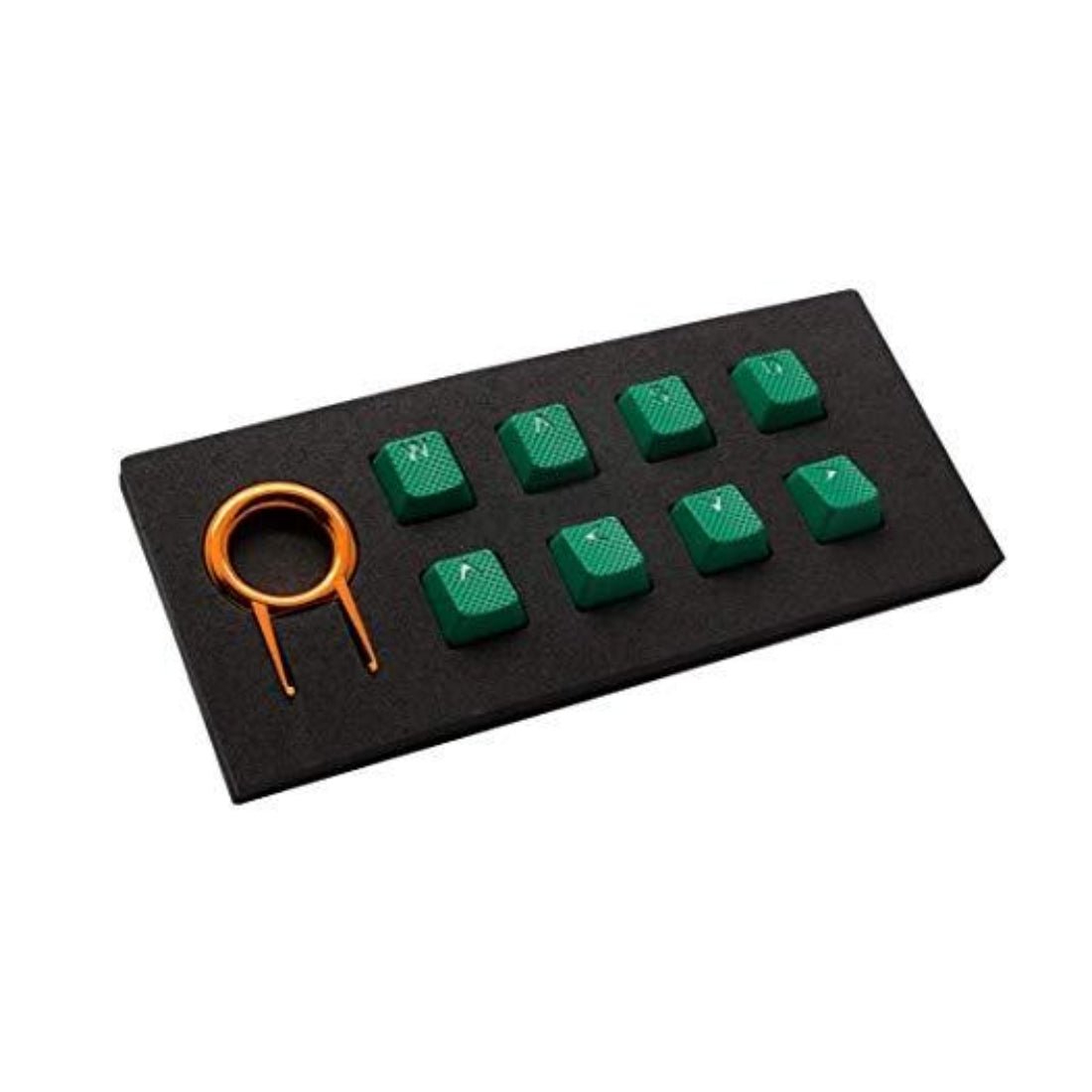 Tai-Hao 8 Key ABS Rubber Keycaps - Green - أكسسوار لوحة مفاتيح - Store 974 | ستور ٩٧٤