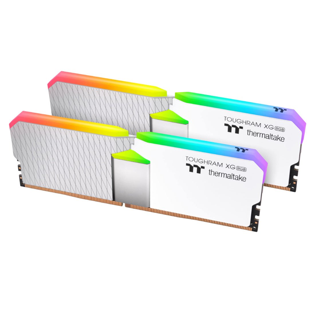 Thermaltake TOUGHRAM XG RGB 32GB (2x16GB) DDR5 6200MT/s - White - الذاكرة العشوائية - Store 974 | ستور ٩٧٤