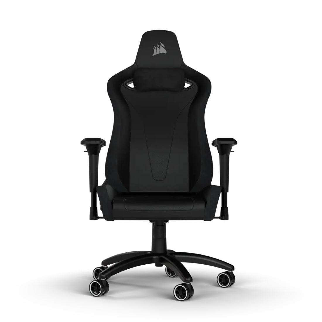 Corsair TC200 Leatherette Gaming Chair – Black/Black - كرسي - Store 974 | ستور ٩٧٤