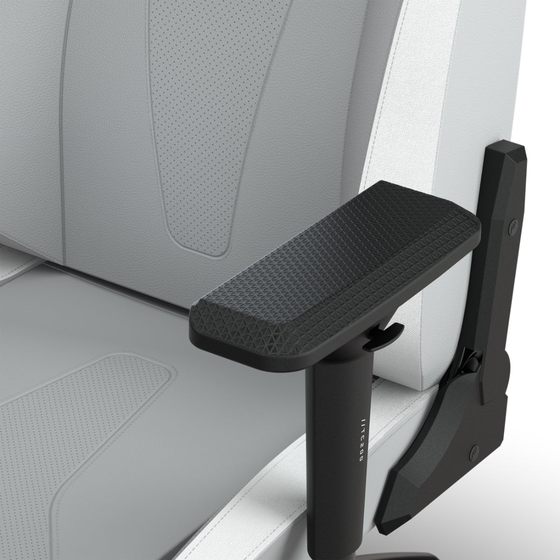 Corsair TC200 Leatherette Gaming Chair – Light Gray/ White - كرسي - Store 974 | ستور ٩٧٤