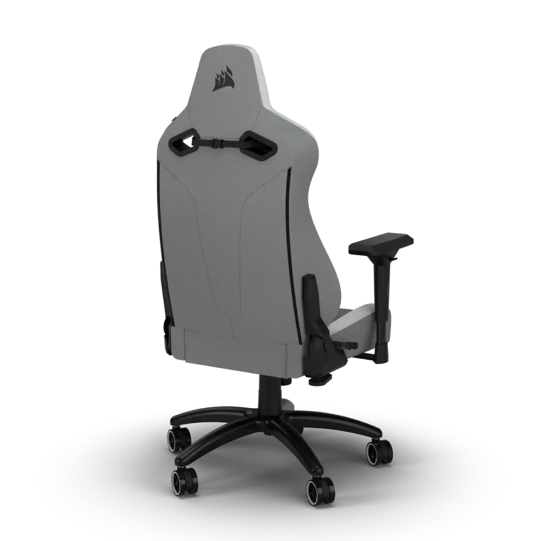 Corsair TC200 Fabric Gaming Chair – Light Gray/ White - كرسي - Store 974 | ستور ٩٧٤