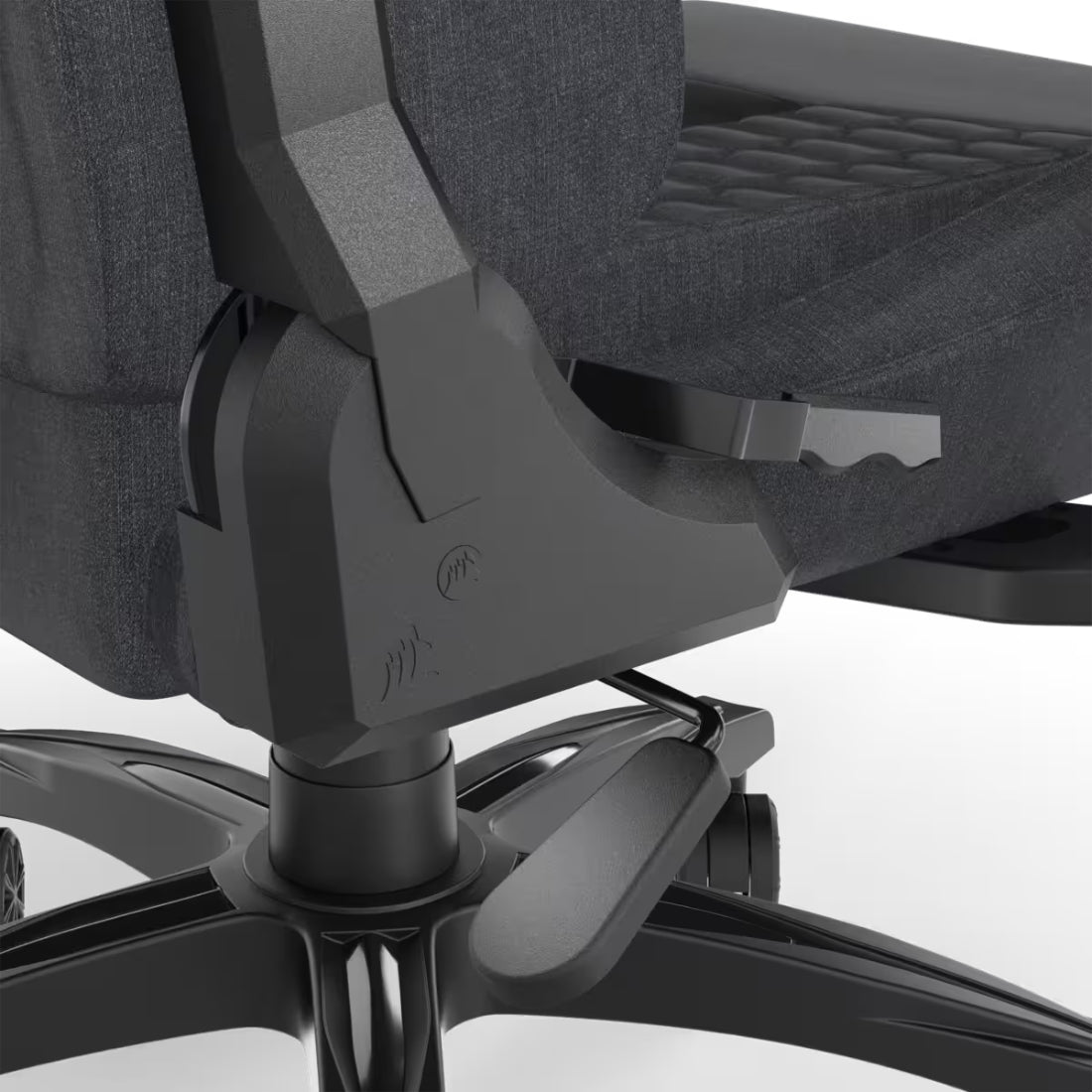 Corsair TC100 Relaxed Fabric Gaming Chair - Black/Grey - كرسي - Store 974 | ستور ٩٧٤