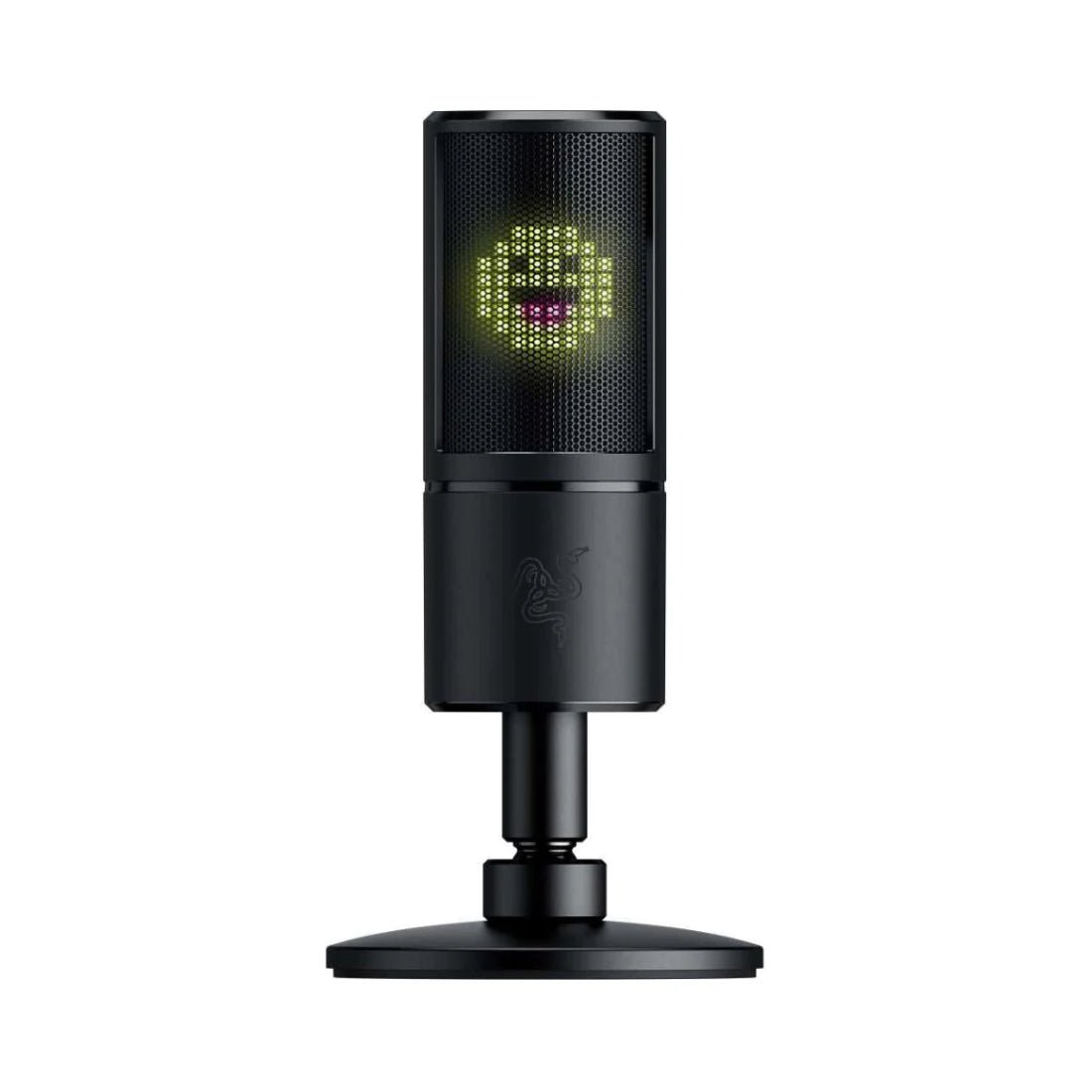 Razer Seiren Emote LED Display Streaming Microphone - Black - ميكروفون - Store 974 | ستور ٩٧٤