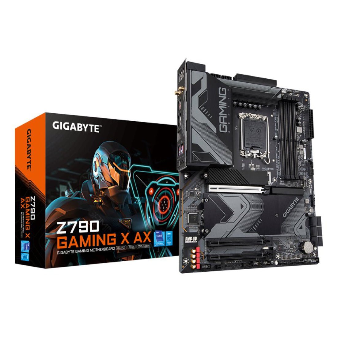 Gigabyte Z790 Gaming X AX WiFi DDR5 LGA 1700 Intel ATX Gaming Motherboard - اللوحة الأم - Store 974 | ستور ٩٧٤