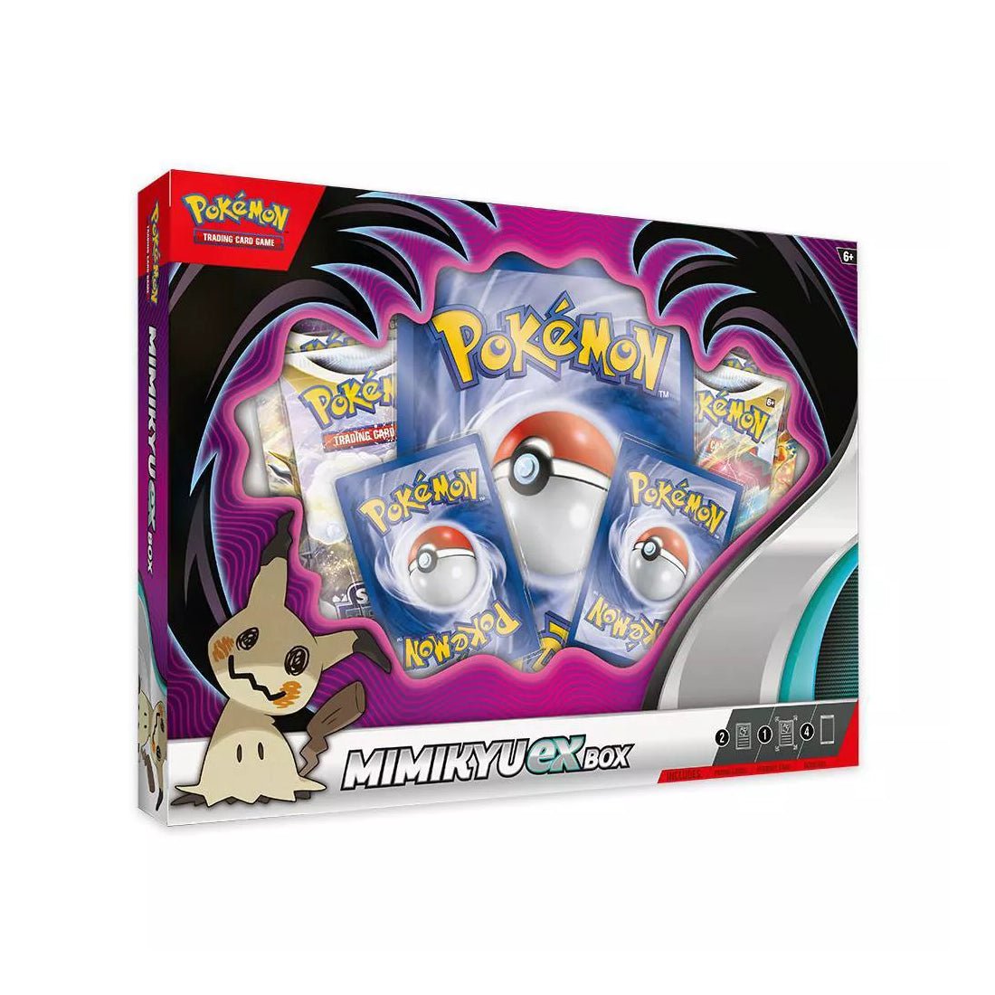 Pokémon TCG : Mimikyu Ex Box - بطاقة بوكيمون - Store 974 | ستور ٩٧٤