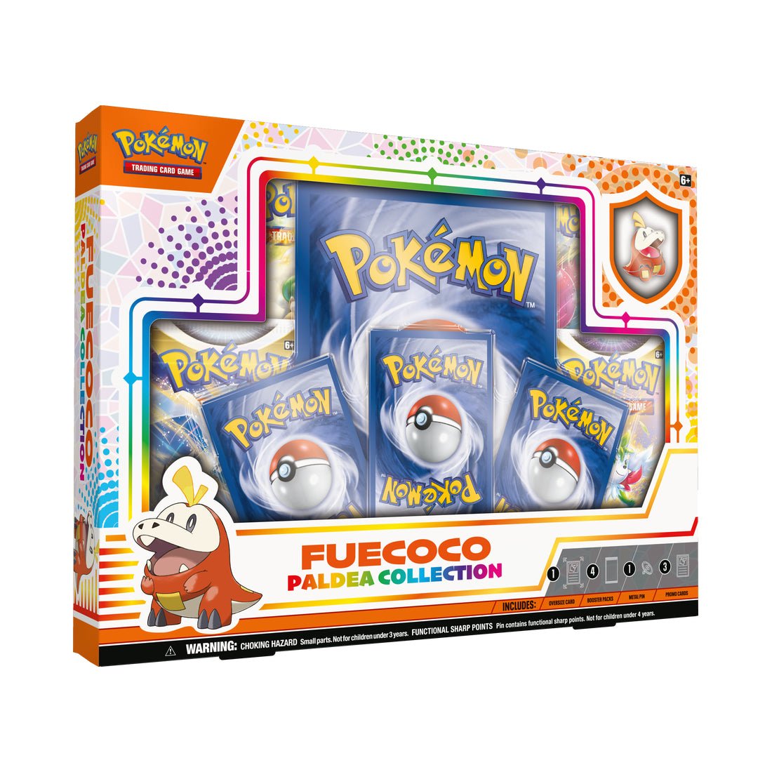 Pokémon TCG : Paldea Pin Collection – Quaxly - بطاقة بوكيمون - Store 974 | ستور ٩٧٤
