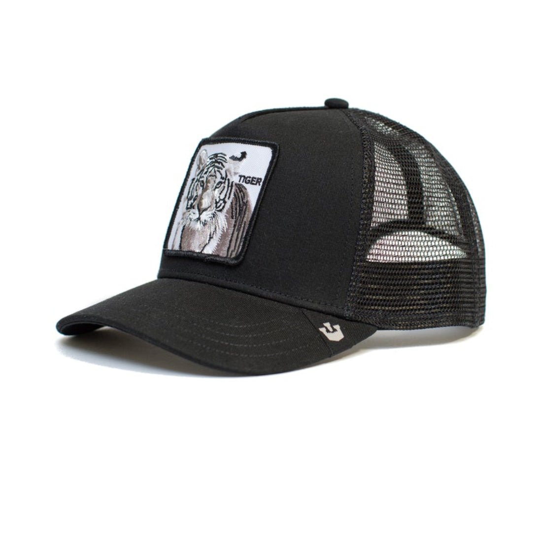 Queue Caps The White Tiger Cap - Black - قبعة - Store 974 | ستور ٩٧٤