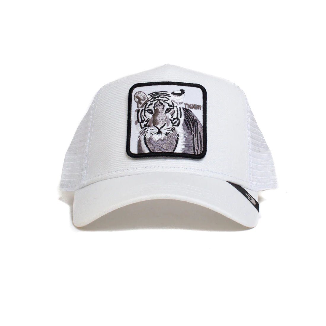Queue Caps The White Tiger Cap - White - قبعة - Store 974 | ستور ٩٧٤