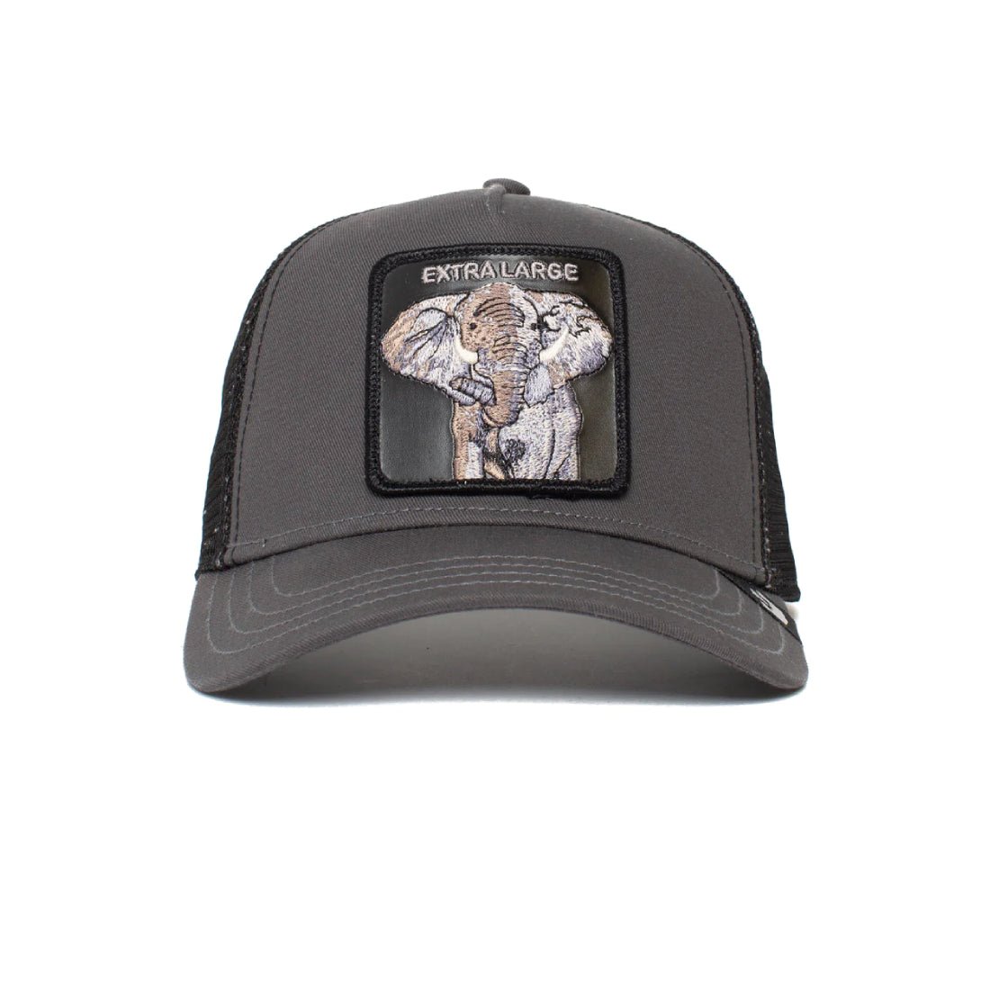 Queue Caps Extra Large Cap - Grey - قبعة Queue Caps Extra Large Cap - Grey - قبعة