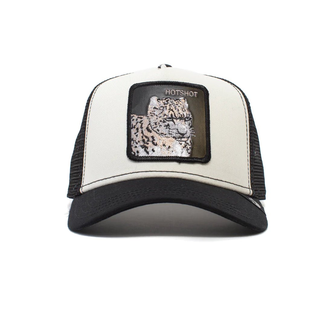 Queue Caps Hotshot Cap - Black & White - قبعة Queue Caps Hotshot Cap - Black & White - قبعة