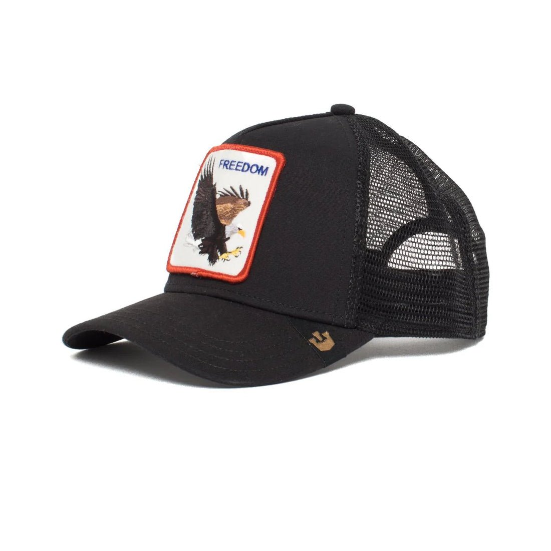 Queue Caps The Freedom Cap - Black - قبعة Queue Caps The Freedom Cap - Black - قبعة