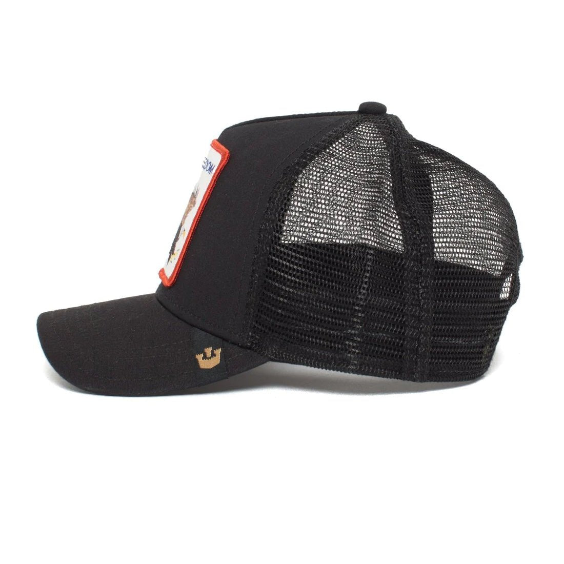 Queue Caps The Freedom Cap - Black - قبعة Queue Caps The Freedom Cap - Black - قبعة