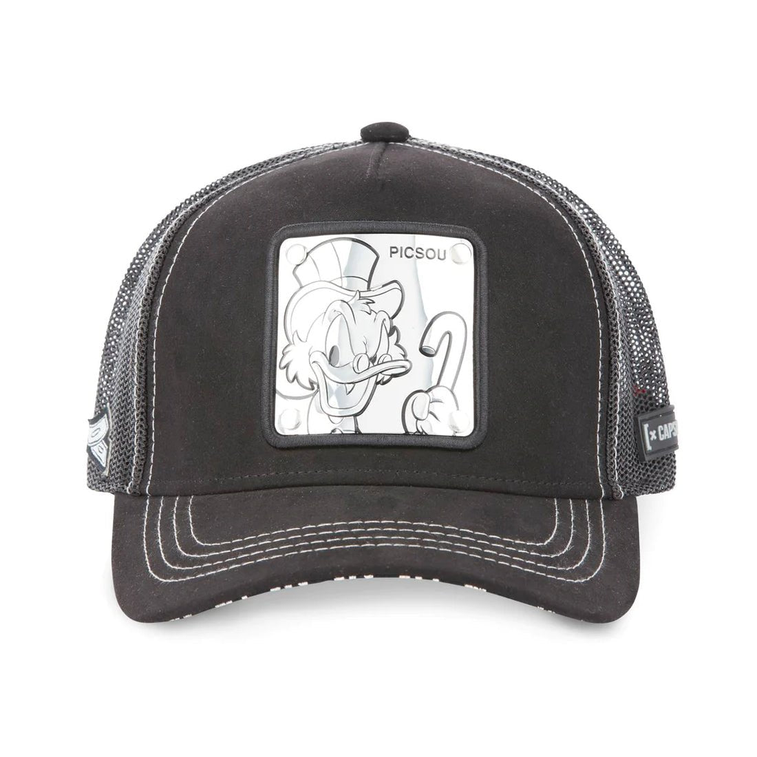 Queue Caps Trucker Tag Disney Picsou Cap - Silver - قبعة Queue Caps Trucker Tag Disney Picsou Cap - Silver - قبعة