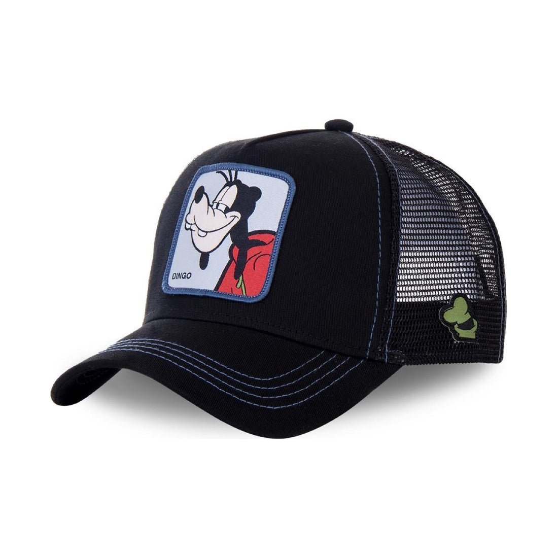Queue Caps Capslab Disney Goofy Cap - Black - قبعة - Store 974 | ستور ٩٧٤