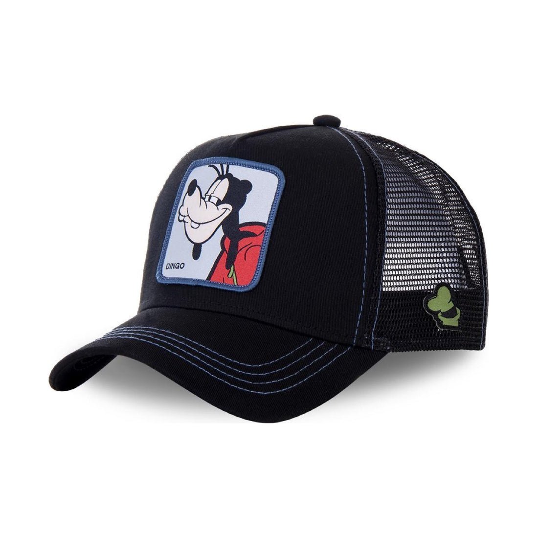 Queue Caps Capslab Disney Goofy Cap - Black - قبعة Queue Caps Capslab Disney Goofy Cap - Black - قبعة