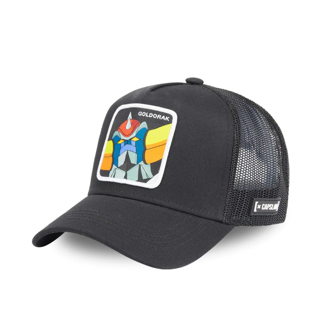 Queue Caps Capslab Goldorak Rak Cap - Black - قبعة - Store 974 | ستور ٩٧٤