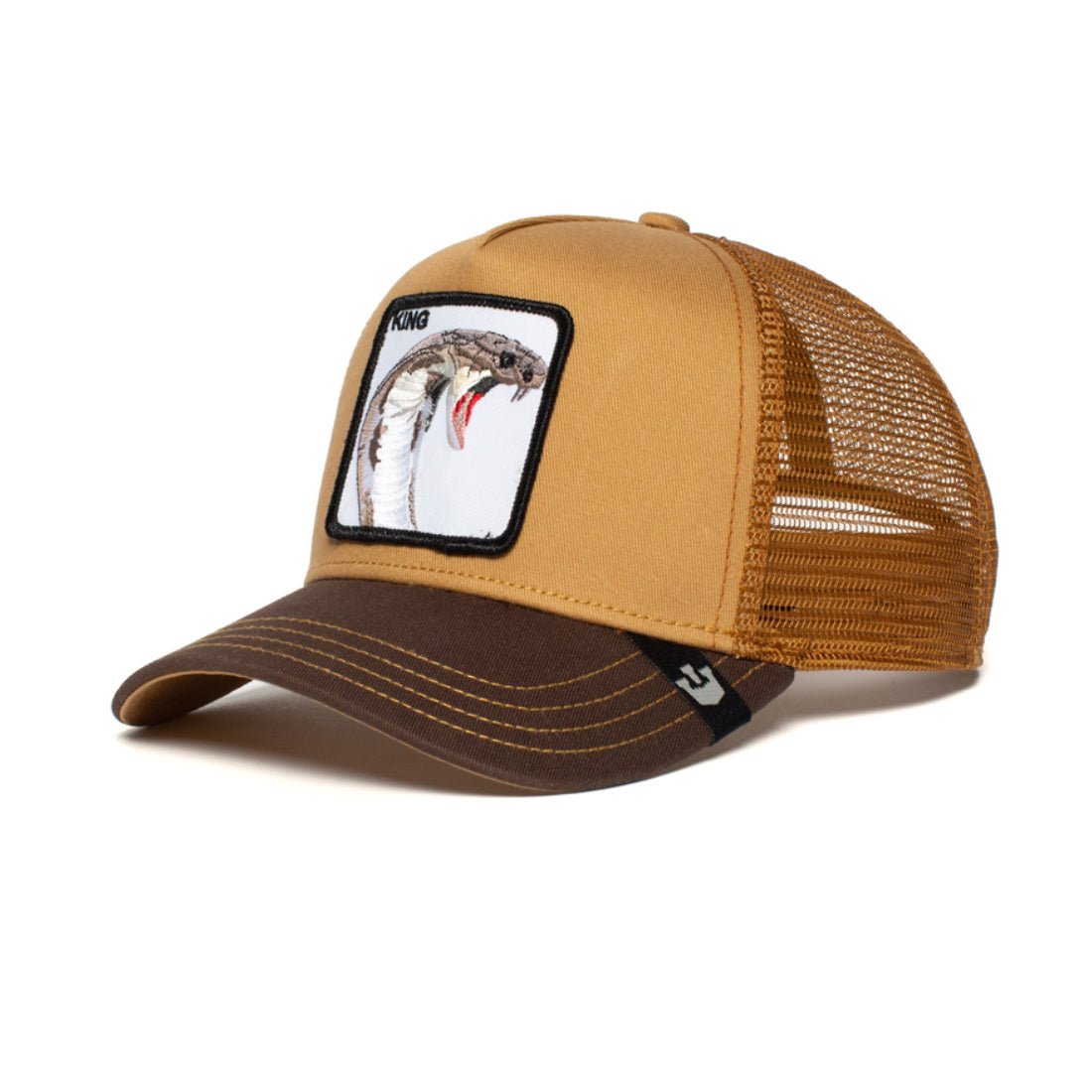 Queue Caps Biter Cap - Brown - قبعة Queue Caps Biter Cap - Brown - قبعة
