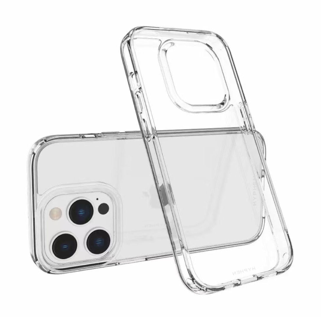 Hyphen Aire Hard Case for iPhone 14 Pro Max - Clear - حامي هاتف - Store 974 | ستور ٩٧٤