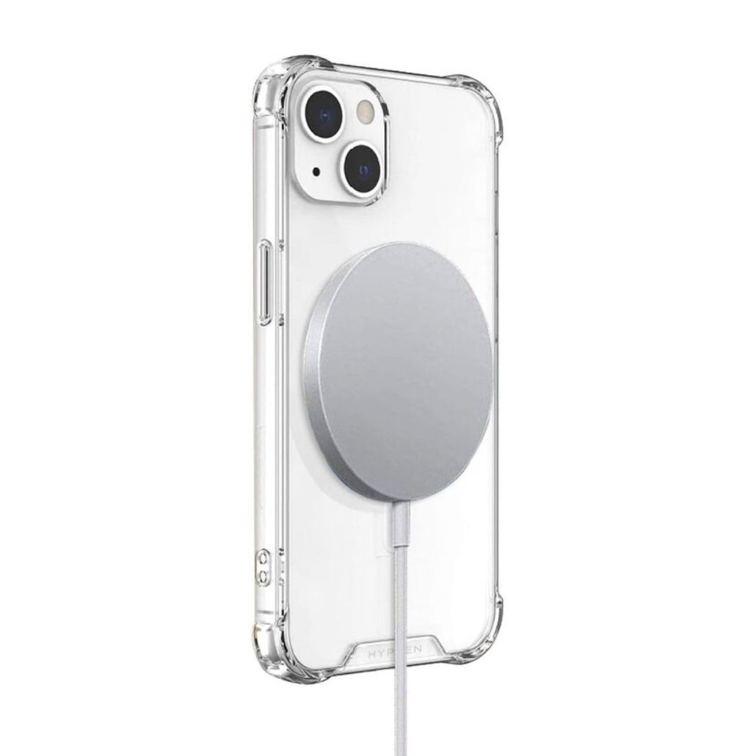 Hyphen Duro MagSafe Case for iPhone 14 - Clear - حامي هاتف - Store 974 | ستور ٩٧٤