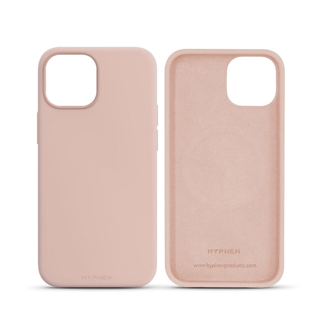 Hyphen Tint Silicone MagSafe Case for iPhone 14 Pro - Sand Pink - حامي هاتف - Store 974 | ستور ٩٧٤