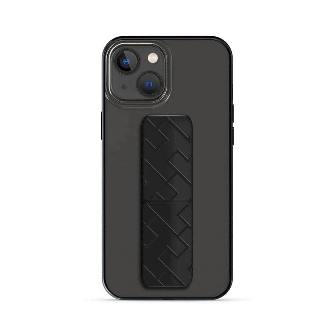 Hyphen Grip Holder Case for iPhone 14 - Black - حامي هاتف - Store 974 | ستور ٩٧٤