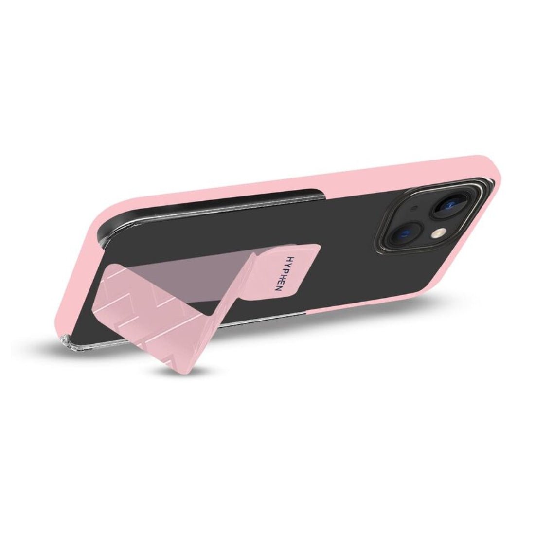 Hyphen Grip Holder Case for iPhone 14 - Pink - حامي هاتف - Store 974 | ستور ٩٧٤