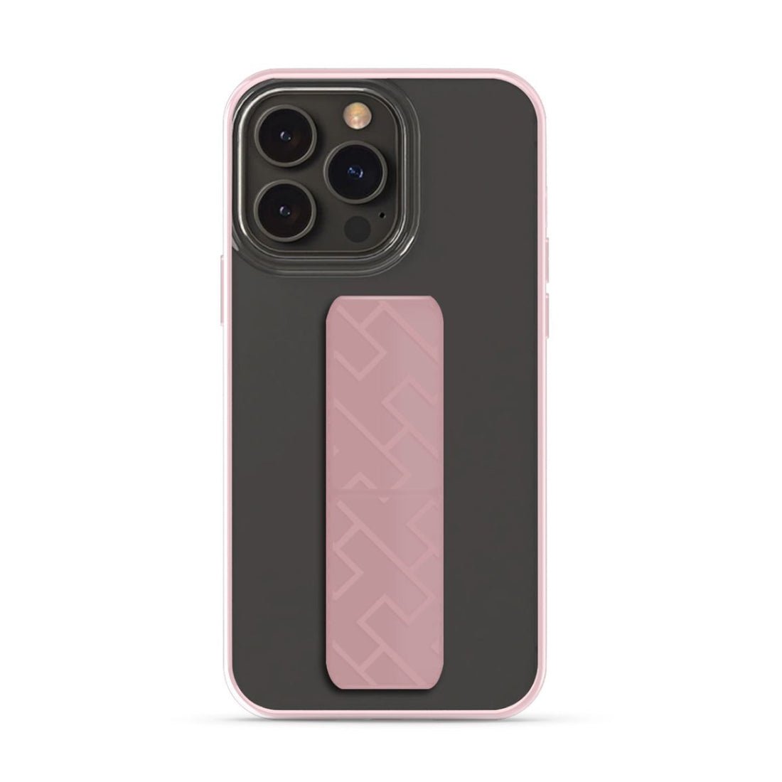 حقيبة حامل قبضة الواصلة لـ iPhone 14 Pro - Pink - حaamy heatف