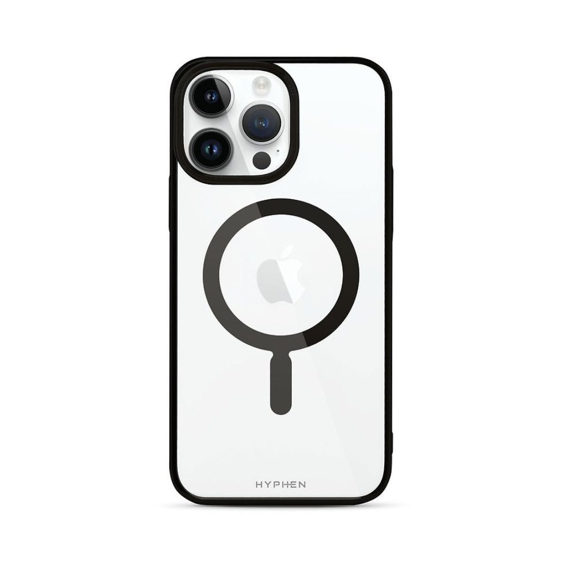 Hyphen MagSafe Frame Case for iPhone 14 Pro - Black - حامي هاتف - Store 974 | ستور ٩٧٤