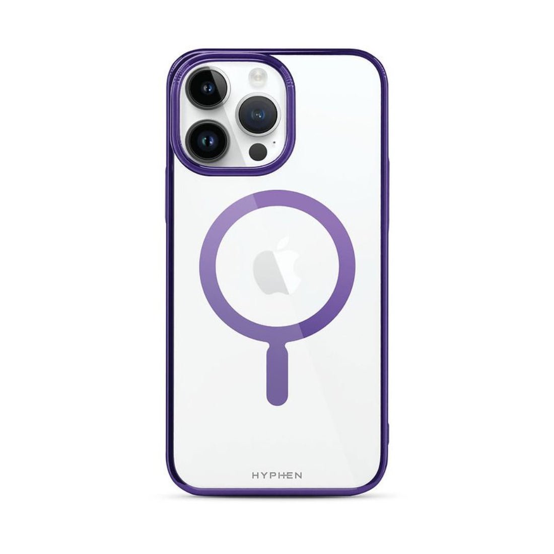 Hyphen MagSafe Frame Case for iPhone 14 Pro - Purple - حامي هاتف - Store 974 | ستور ٩٧٤
