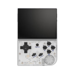 Anbernic RG35XX Handheld Gaming Console 64GB - Transparent White - جهاز ألعاب