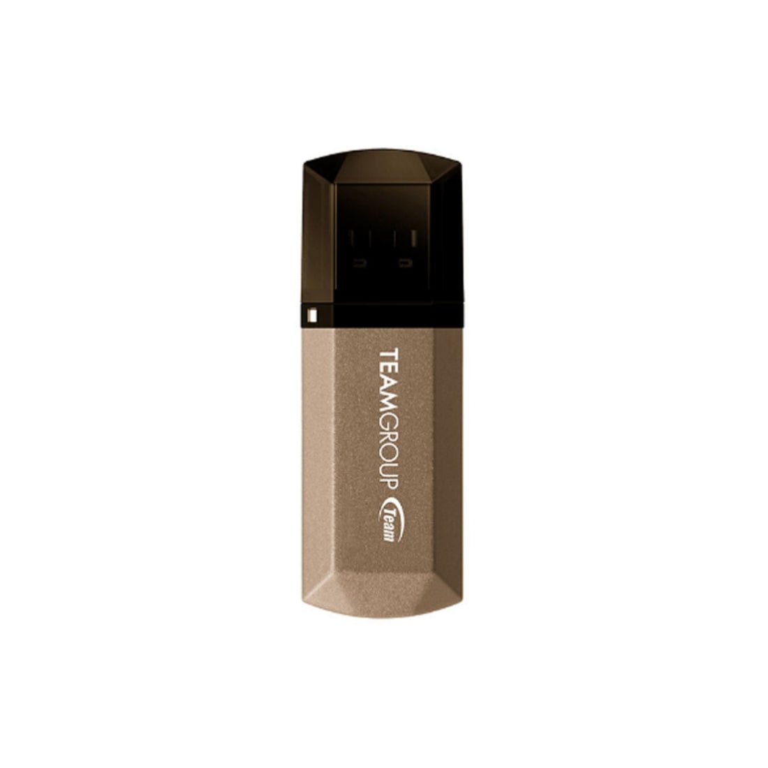Team Group C155 64GB USB 3.2 Flash Drive - Gold - فلاش ذاكرة Team Group C155 64GB USB 3.2 Flash Drive - Gold - فلاش ذاكرة