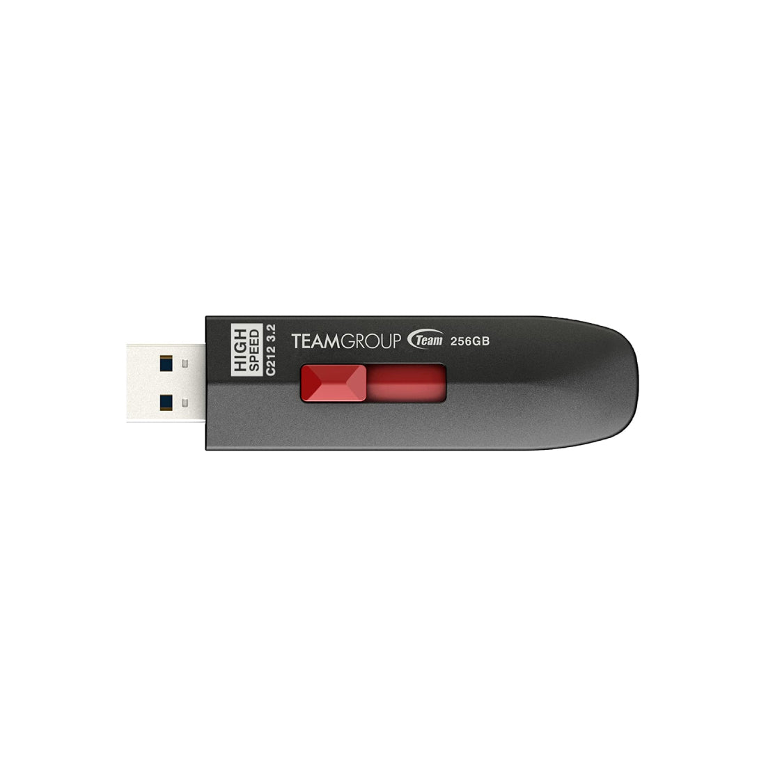 Team Group C212 256GB Extreme Speed USB 3.2 Gen2 Flash Drive - مساحة تخزين Team Group C212 256GB Extreme Speed USB 3.2 Gen2 Flash Drive - مساحة تخزين