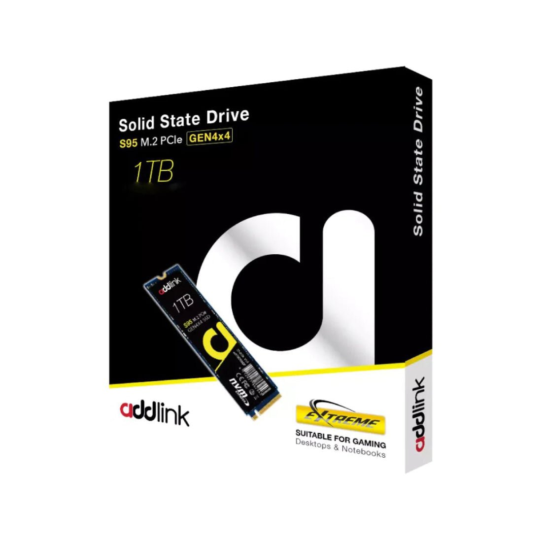 Addlink SSD 1TB S95 M.2 2280 NVMe - مساحة تخزين - Store 974 | ستور ٩٧٤