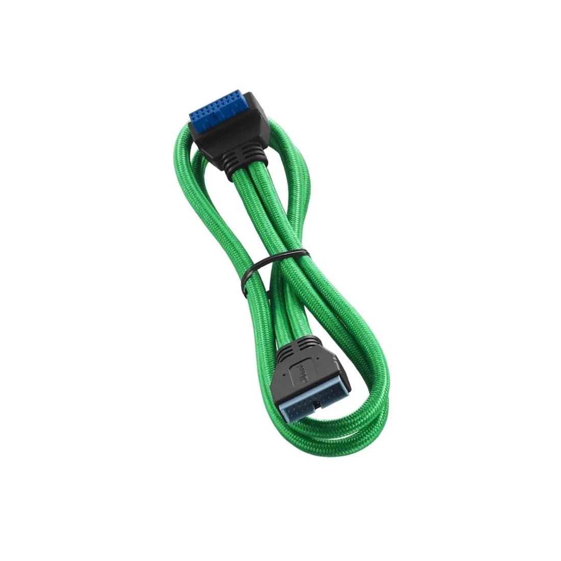 CableMod ModFlex Right Angle Internal USB 3.0 Extension 50cm - Green - كابل - Store 974 | ستور ٩٧٤