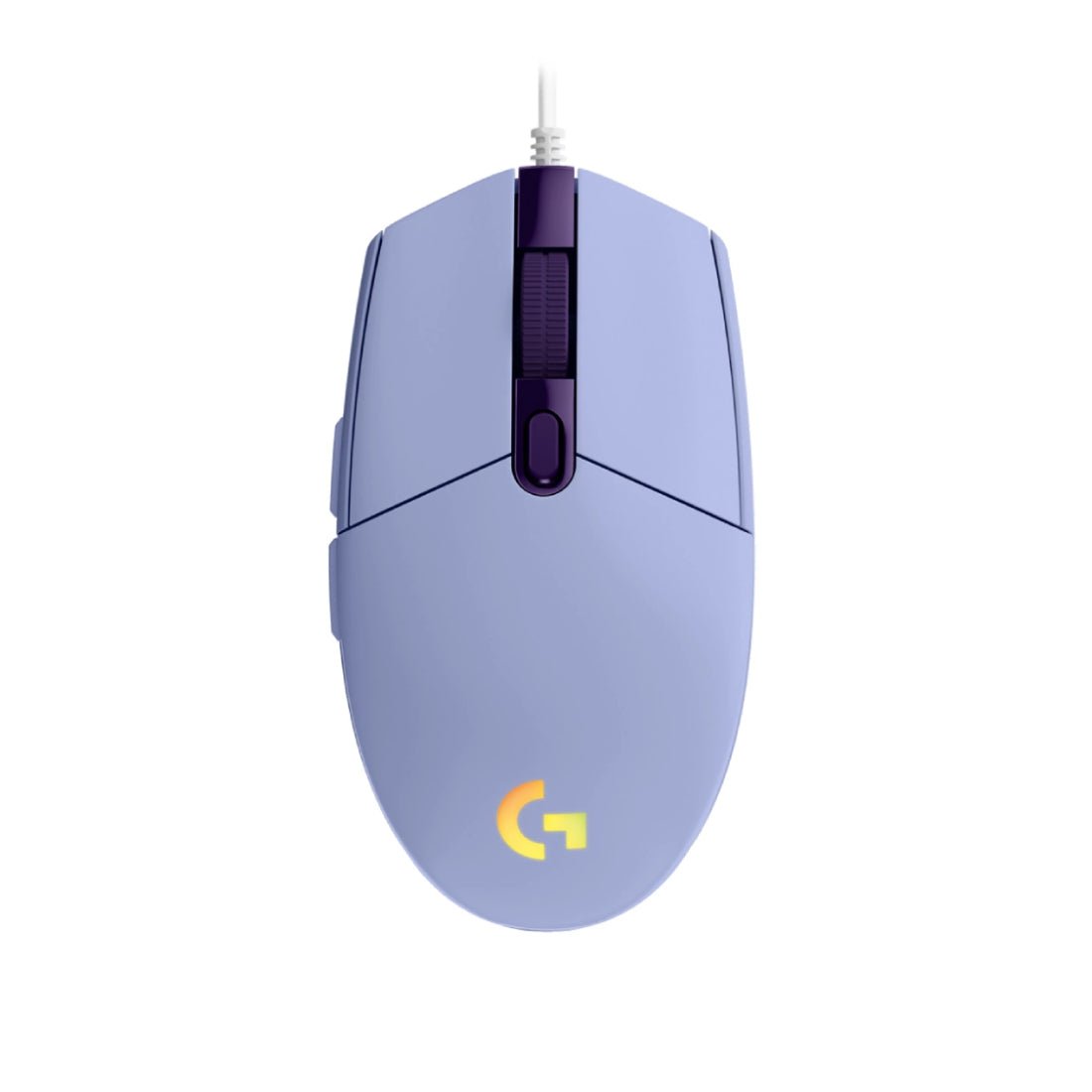 Logitech G203 Lightsync Wired Gaming Mouse - Lilac - فأرة Logitech G203 Lightsync Wired Gaming Mouse - Lilac - فأرة