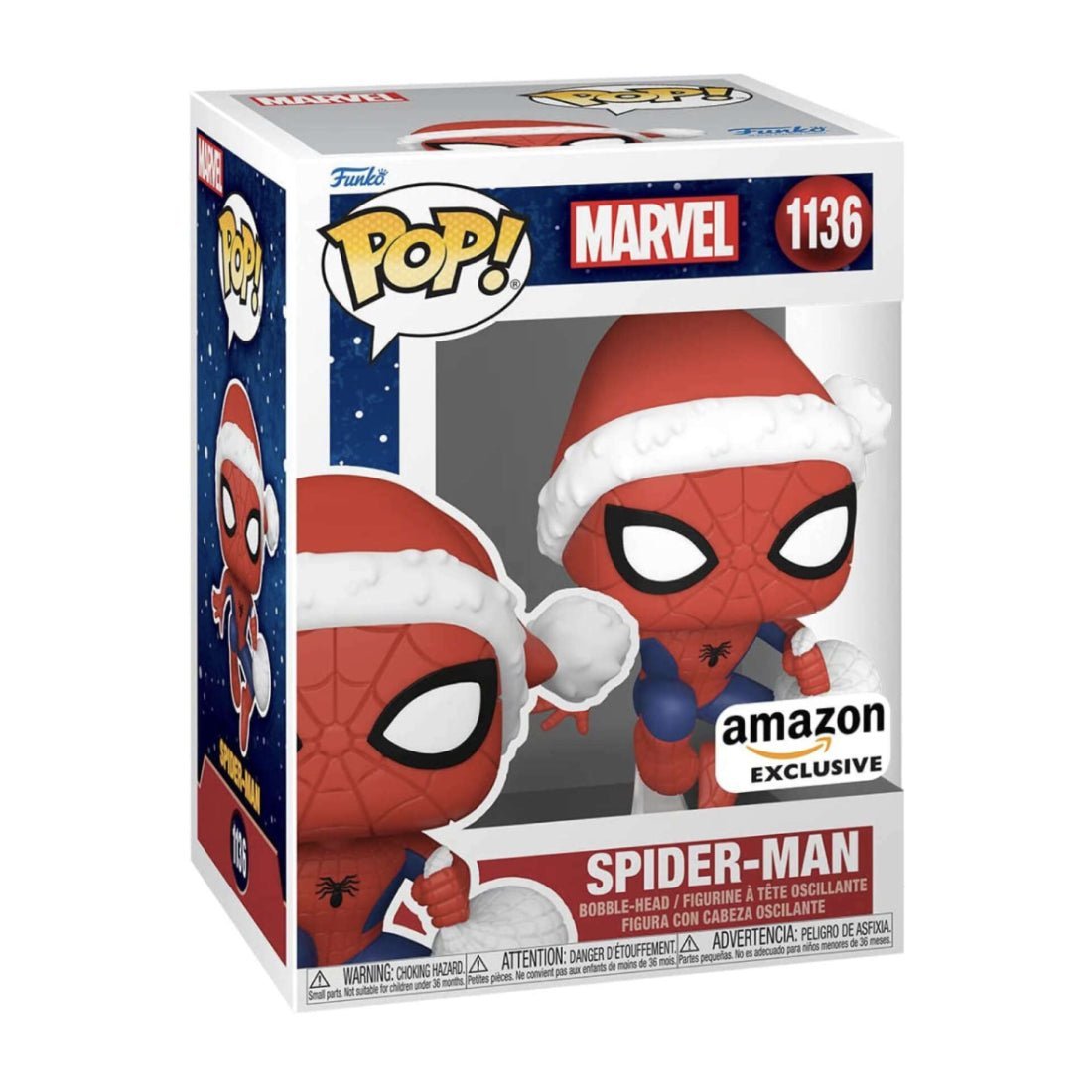 Funko Pop! Marvel: YS - Spider-Man in Hat (Exc) #1136 - دمية - Store 974 | ستور ٩٧٤
