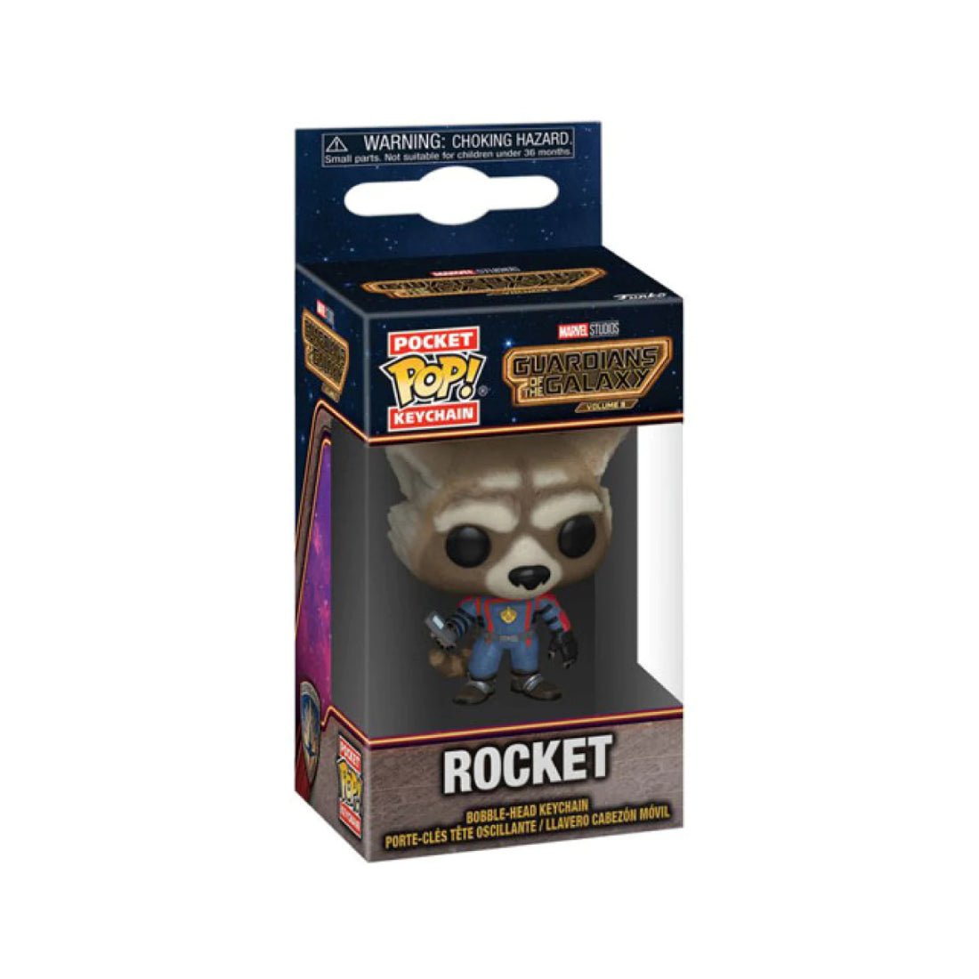 Funko Pocket Pop! Keychain: Marvel: Guardian of the Galaxy 3 - Rocket - دمية - Store 974 | ستور ٩٧٤