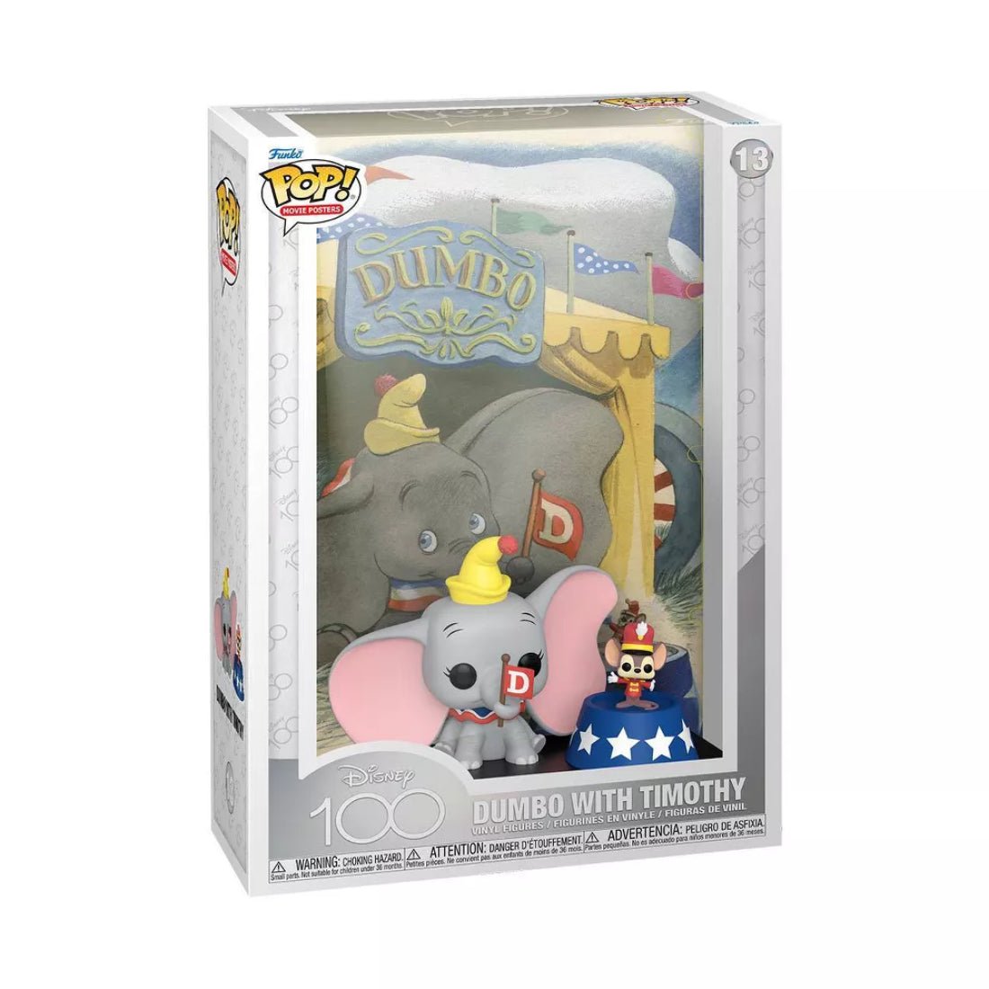 Funko Pop Movie Poster! Disney: Dumbo with Timothy #13 - دمية - Store 974 | ستور ٩٧٤