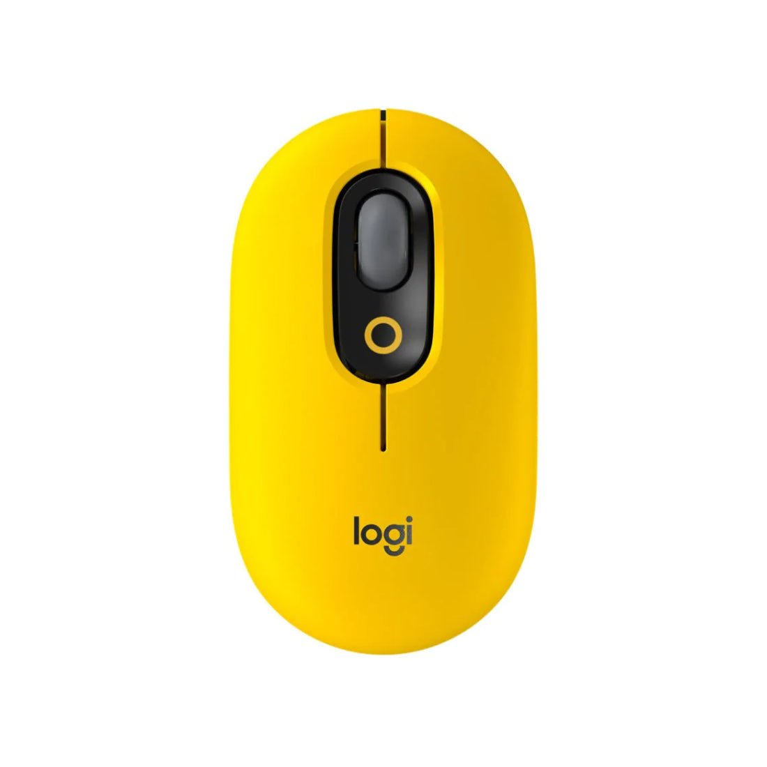 Logitech POP Bluetooth Wireless Mouse - Blast Yellow - فأرة - Store 974 | ستور ٩٧٤
