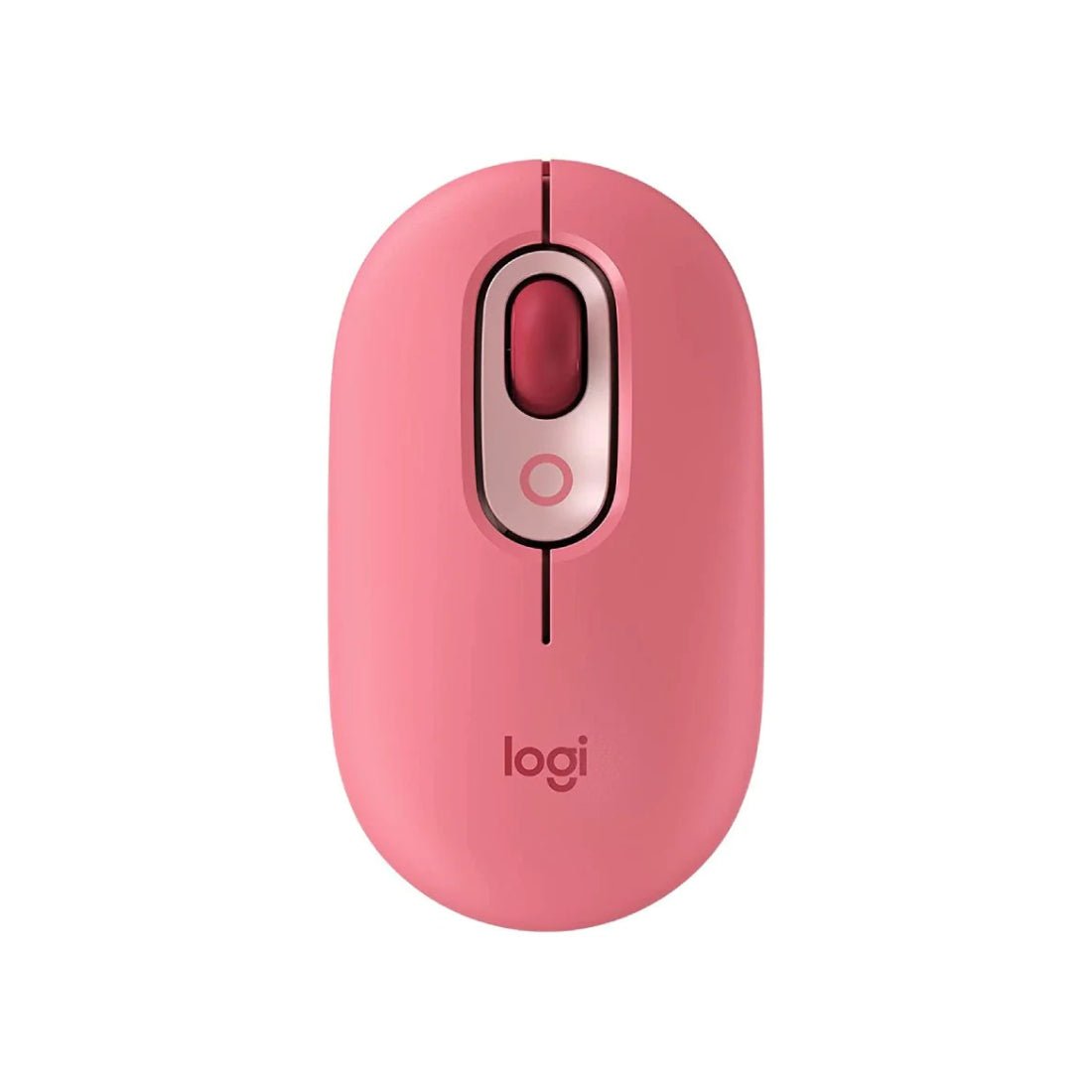 Logitech POP Bluetooth Wireless Mouse - Heartbreaker Rose - فأرة - Store 974 | ستور ٩٧٤