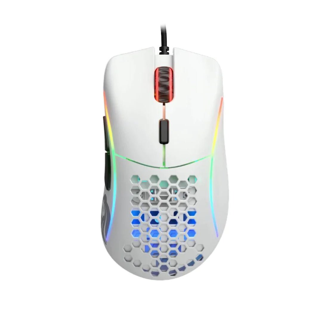 Glorious Model D Minus Gaming Mouse - Matte White - فأرة - Store 974 | ستور ٩٧٤
