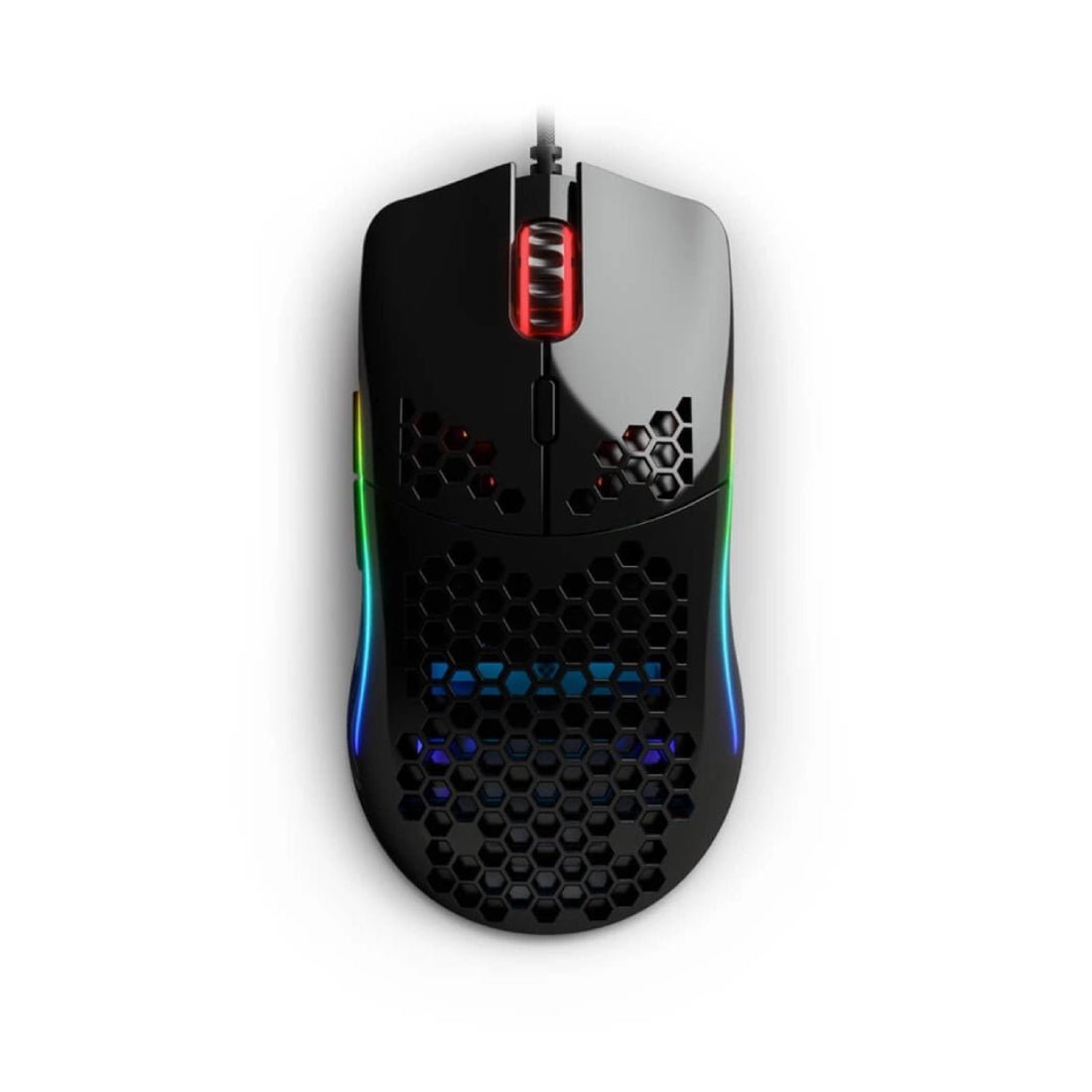 Glorious Gaming Model O Minus Wired Gaming Mouse - Glossy Black - فأرة - Store 974 | ستور ٩٧٤