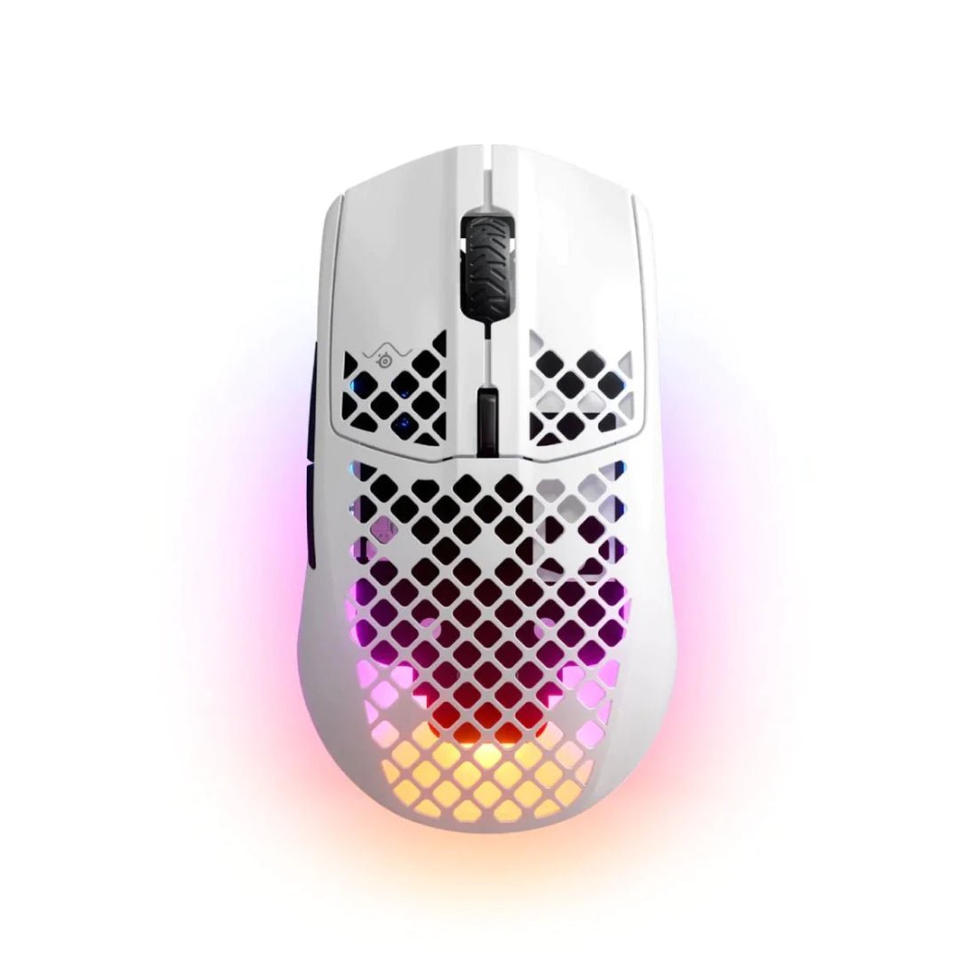 SteelSeries Aerox 3 Wireless Gaming Mouse 2022 Edition - Snow - فأرة - Store 974 | ستور ٩٧٤