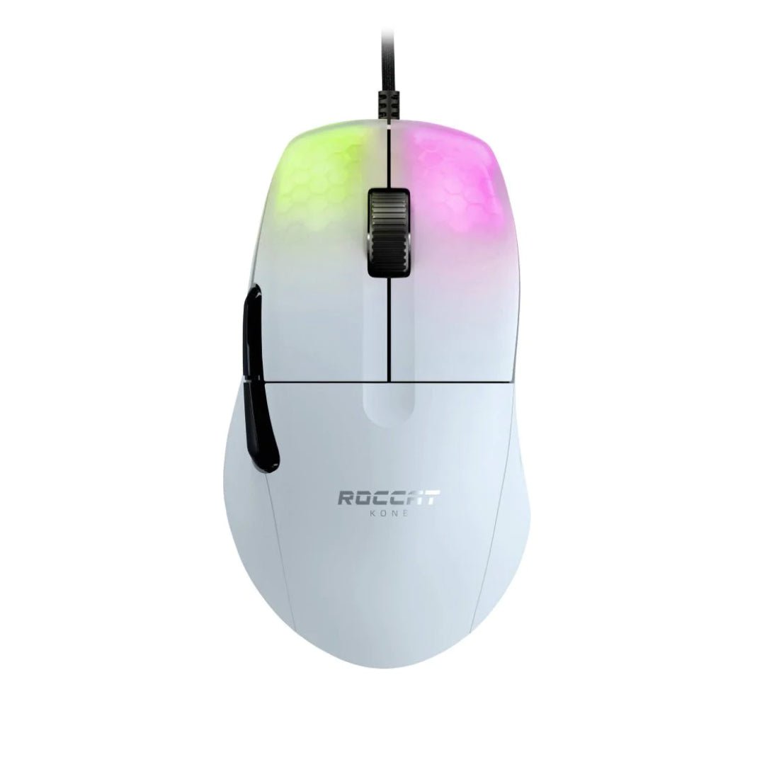 ROCCAT KONE PRO خفيفة الوزن مريحة RGB MOUSE - أبيض - أبيض - فأRة ROCCAT KONE PRO خفيفة الوزن مريحة RGB MOUSE - أبيض - أبيض - فأRة